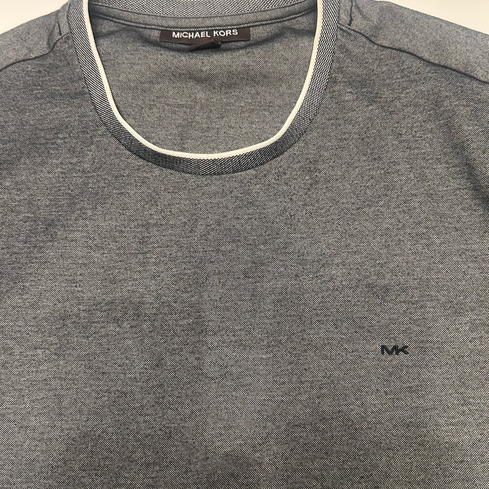 Michael Kors Charcoal Crewneck Tee